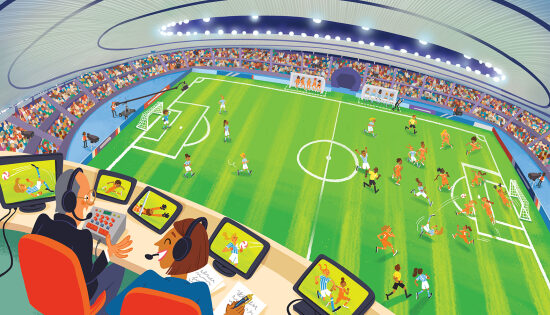 Match de fou au stade de foot