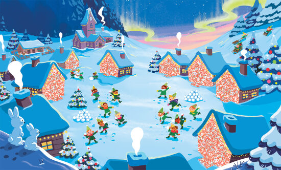 Le Terrible Enlèvement du Père Noël